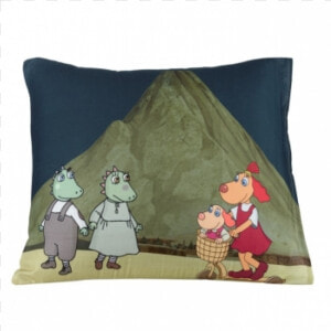 Pillow Cover Lotte And Volcano   Cushion  HD Png Download