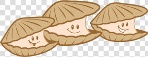 Clams Animated Pencil And   Transparent Clam Clipart  HD Png Download