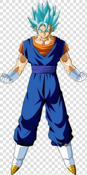 Vegetto Ssj Dios Azul  HD Png Download