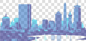 Boston Skyline Lineart   Go 2019 Summer Boston  HD Png Download