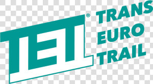 Tet Logo 04 Turquoise   Trans Euro Trail Logo  HD Png Download