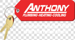 Anthony Logo   Anthony Plumbing Heating And Cooling Logo  HD Png Download