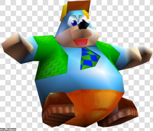 Banjo Kazooie Boggy Png   Png Download   Banjo Kazooie Fat Polar Bear  Transparent Png