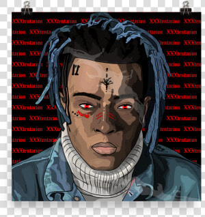 Image Of Xxxtentacion Poster   Imajines De Xxx Tentation  HD Png Download