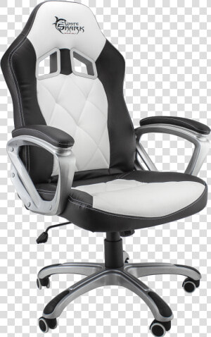 Transparent Gaming Chair Png   White Shark Gaming Chair  Png Download