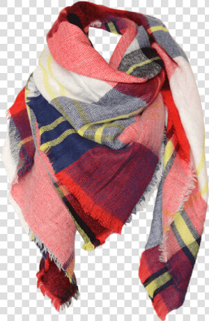 Wool Blend Square Checked Warm Scarf   Теплый Шарф Пнг  HD Png Download