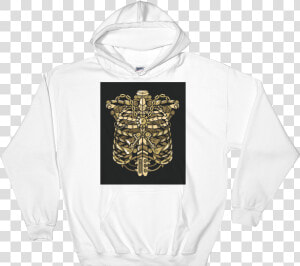 Steampunk Ribcage   Hooded Sweatshirt   Sweatshirt   Miata Hoodie  HD Png Download