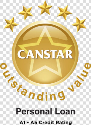 5 Star Rating For Outstanding Value From Canstar   Emblem  HD Png Download