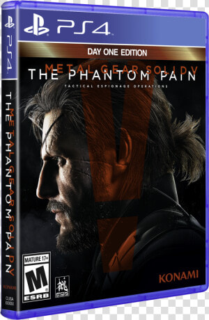 Metal Gear Solid Phantom Pain Box Art  HD Png Download