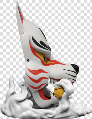 Japanese Kitsune Mask Profile View  HD Png Download