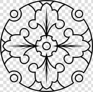 Forget Me Not   Coloring Mandalas Kids  HD Png Download