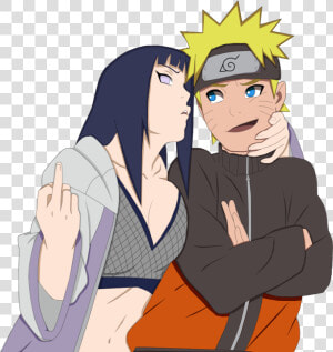 Render Do Naruto E Hinata   Hinata Hyûga Et Naruto  HD Png Download