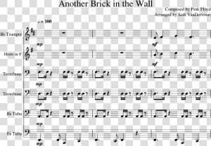 Pink Floyd Brick In The Wall   Another Brick In The Wall Violin Partitura  HD Png Download