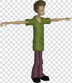 Shaggy Rogers Png   T Pose Shaggy Png  Transparent Png