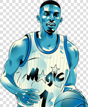 Penny Hardaway White Background  HD Png Download