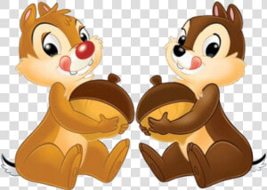 Chipmunk Clipart Dale   Chip And Dale Nuts  HD Png Download