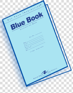 Blue Book   Blue Book Exam  HD Png Download