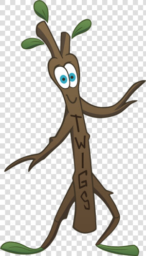 Cartoon Twig  HD Png Download