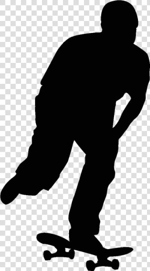 Skateboarding Png Download   Silhouette Skateboard Png  Transparent Png