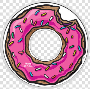 Transparent Simpsons Donut Png   Simpsons Coins  Png Download