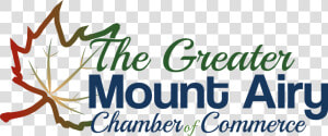 The Greater Mount Airy Chamber Of Commerce   Calligraphy  HD Png Download