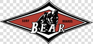 Bear Surf Boards Logo Png Transparent   Bear Surfboards  Png Download