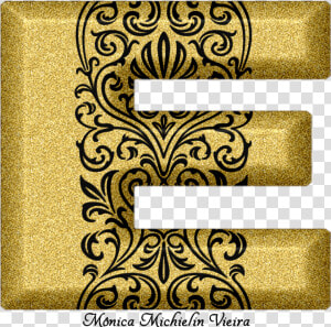 Alfabeto Glitter Dourado Com Ornamentos Png  Glitter   Transparent Png Alfabeto Glitter Dourado Png  Png Download