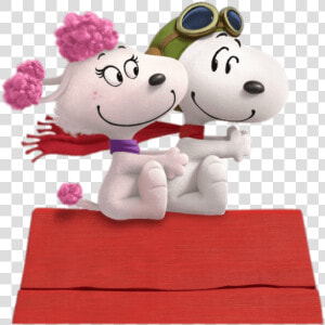 The Peanuts Movie Giveaway   Peanuts Movie Snoopy And Fifi  HD Png Download