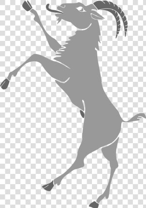 Picture Free Library File On Hind Legs   Goat On Hind Legs  HD Png Download