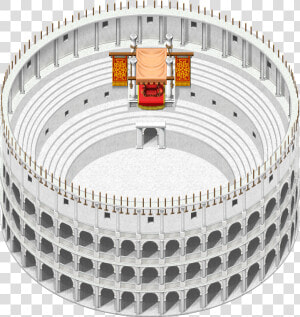 Clip Art Colosseum Aerial View  HD Png Download