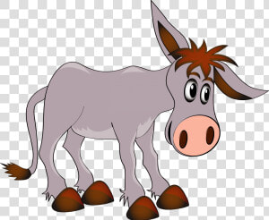 Royalty Free Donkey   Donkey Cartoon Png  Transparent Png