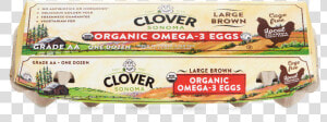 Large Brown Organic Omega 3 Eggs   Convenience Food  HD Png Download