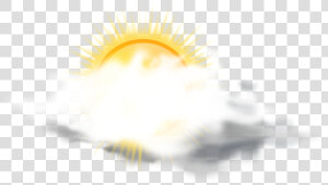 Partly Sunny Weather Icon Svg Clip Arts   Weather Forecast Cloudy  png  Transparent Png