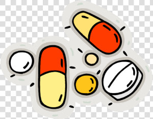 Cliparts Prescription Drugs   Pills Clipart  HD Png Download