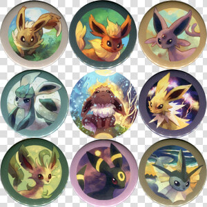 Vaporeon  Flareon  Glaceon  Jolteon  Leafeon  And Etc   Desenho Para Colorir Das Evolucoes De Eevee  HD Png Download