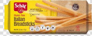 Schar Gluten Free Italian Breadsticks Title Schar   Schar Italian Breadsticks  HD Png Download