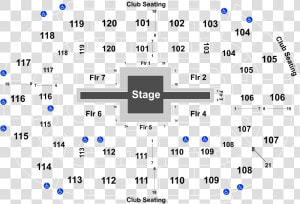 K Rock Centre Seating Chart  HD Png Download