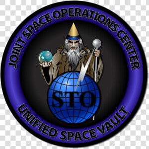 Unified Space Vault Emblem   614 Space Operations Group  HD Png Download