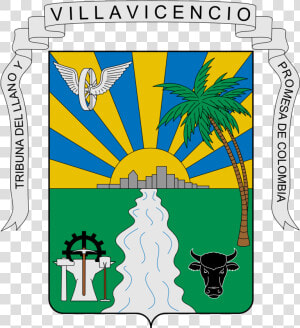 Escudo   Escudo De Villavicencio Para Colorear  HD Png Download