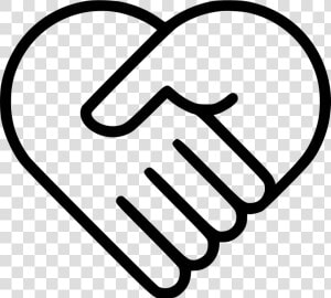 Medicine Handshake Heart Health Care Health   Handshake Heart Icon Png  Transparent Png