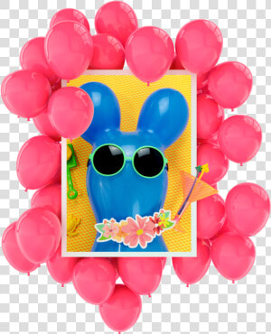 Globos De Colores   Balloon  HD Png Download