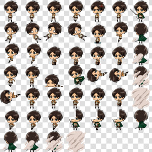 Transparent Eren Jaeger Png   Eren Shimeji  Png Download