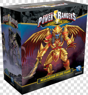 Mega Goldar Box 3d Rgb 2000px   Action Figure  HD Png Download