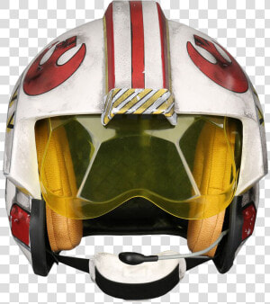 Luke Skywalker Red Five Rebel Pilot   Star Wars Rebellion Helmet  HD Png Download