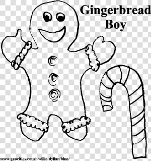 Gingerbread Boy And Girl Coloring Pages   Santiago Mariño Polytechnic University Institute  HD Png Download