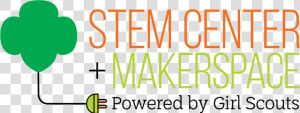 Stem Center makerspace Logo Cmyk   Girl Scouts Stem Center  HD Png Download