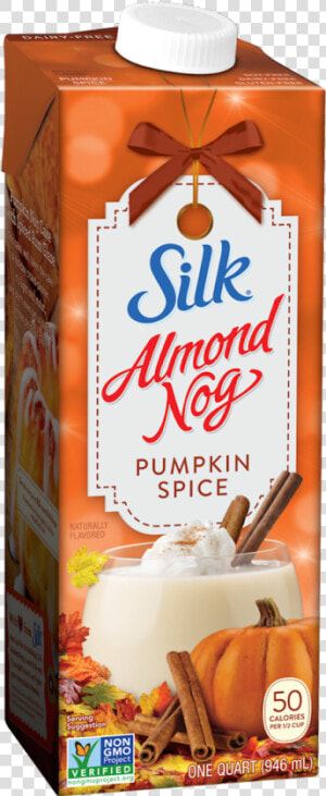 Silk® Almond Nog Pumpkin Spice   Silk Almond Nog Pumpkin Spice  HD Png Download