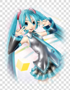 Hatsune Miku By Kei it’s Funny To See Her Official   Hatsune Miku Project Diva F 2nd Ost  HD Png Download