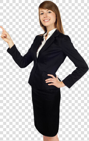 Woman Lawyer Png   Png Download   Business Woman Pointing Png  Transparent Png