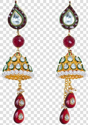 Omkari Jhumka Earrings   Ear Wear Jewellery Png  Transparent Png